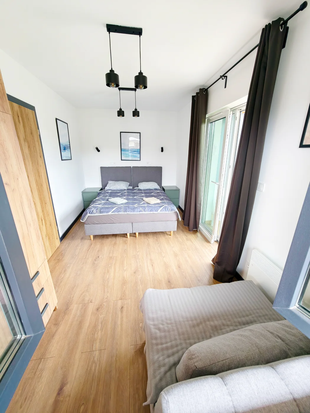 Sypialnia apartamentu