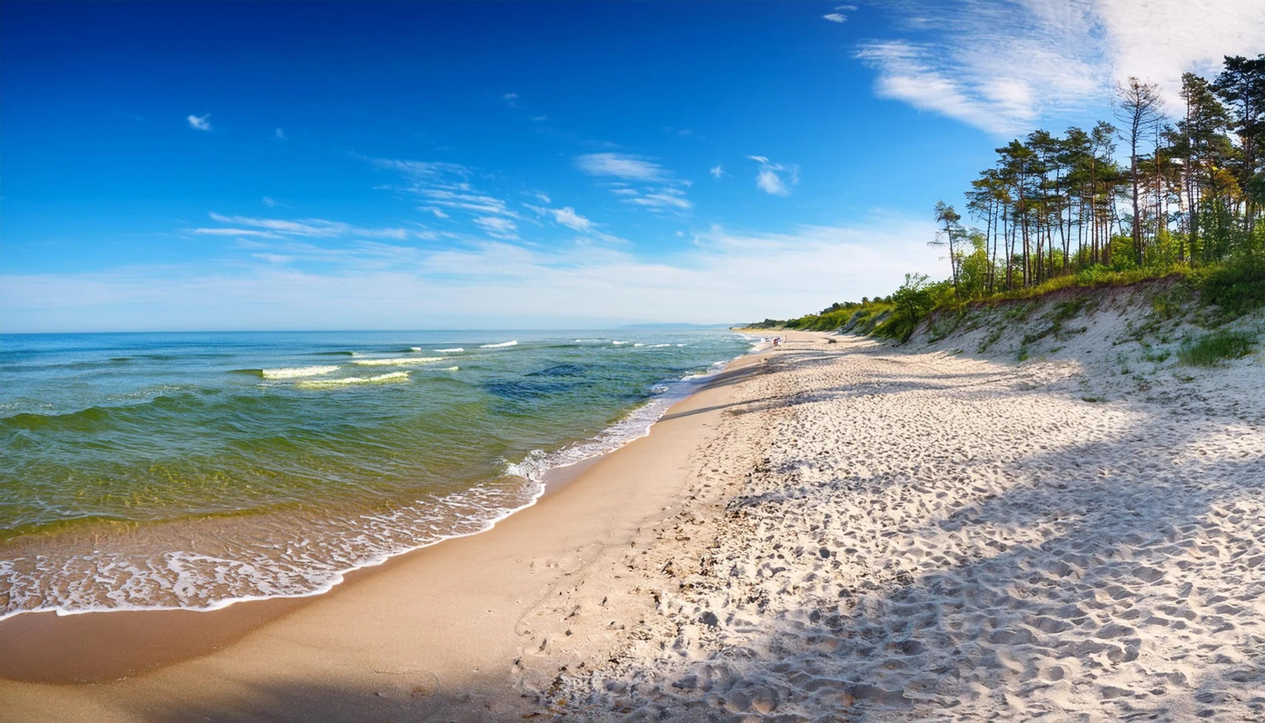 Plaża pod klifem